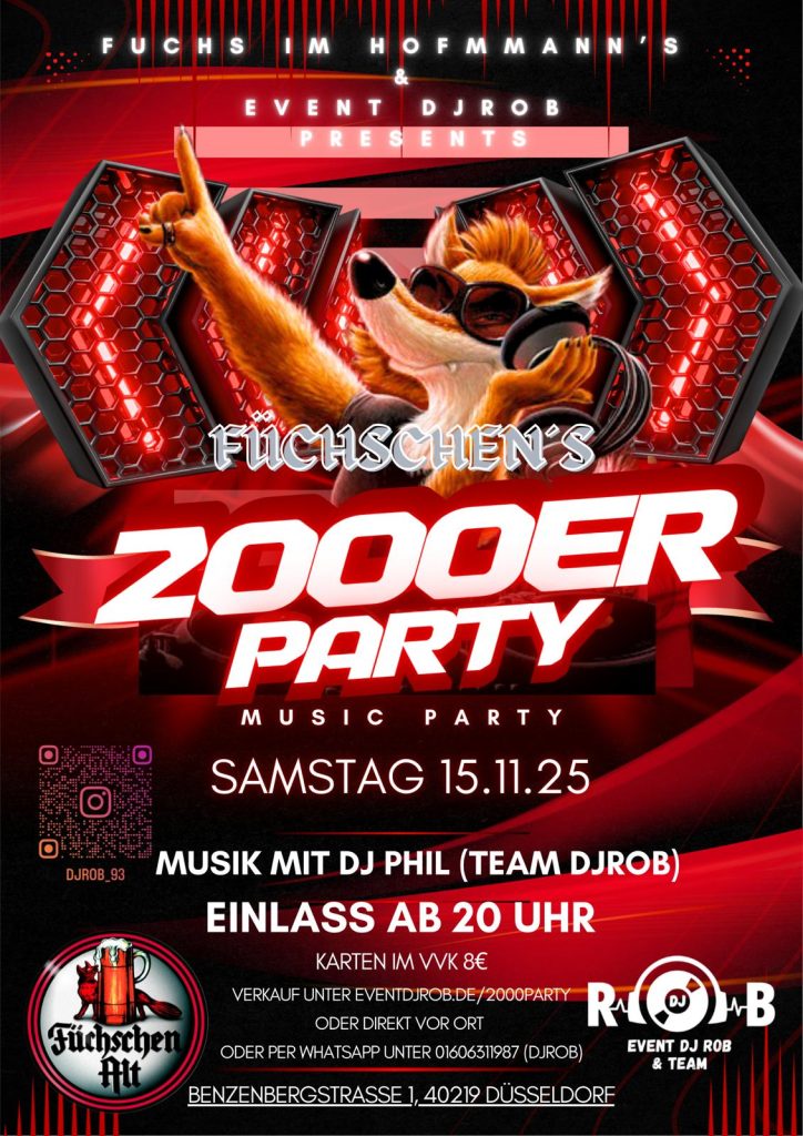 Fuchs im Hofmann Event Poster